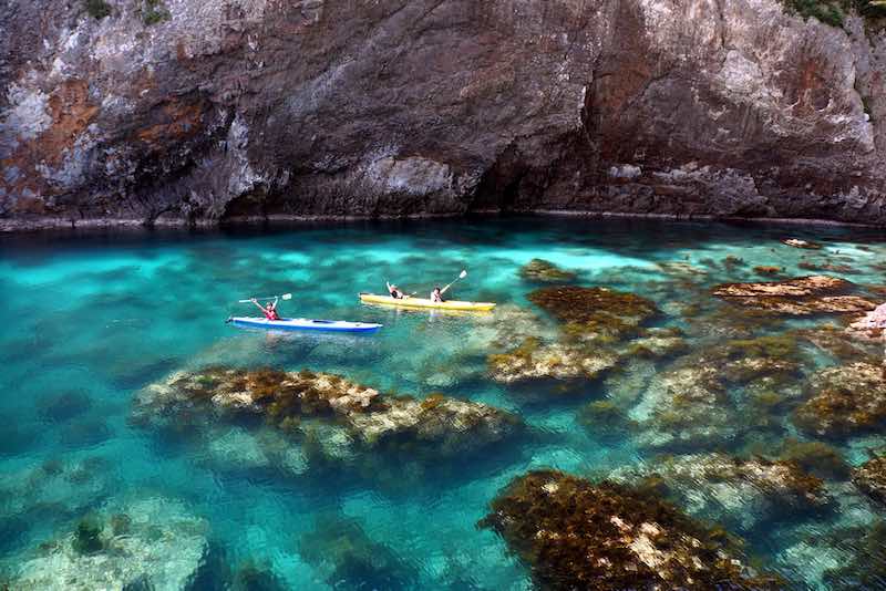 西ノ島 シーカヤックの写真